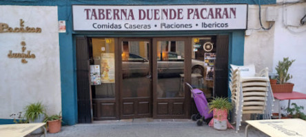 Taberna Duende Pacaran outside