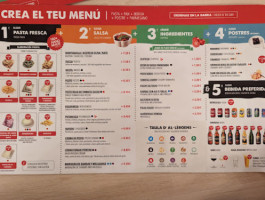 Tucco Real Food menu