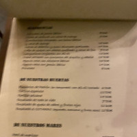 El Cotarro menu