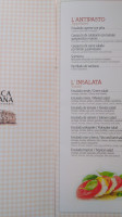 La Tasca Italiana menu
