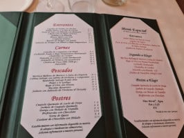 Le Bistrot menu