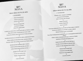 Sedna menu