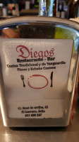 Restaurante Bar Diegos food