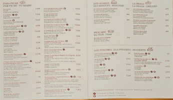 El Yantar De La Ribera menu