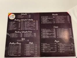 La Lonja menu