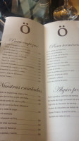 Boemarzo menu