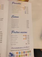 Del Bierzo Y Galicia menu