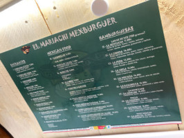 El Mariachi Taqueria Mexicana menu