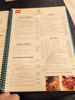 Aquario Pizzeria menu