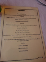 Chez Luigi menu