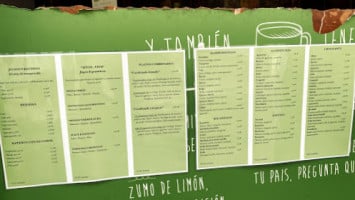 Zumeria Viva Maria menu