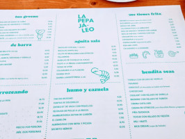 La Pepa Jaleo menu