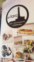 Bar Restaurante El Faro food