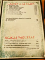 Taberna El Bodegon menu