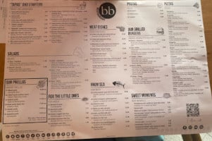 Bistro Bel menu