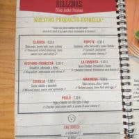El Rancho De La Patata menu