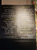 Primavera Cafe menu