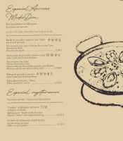 Cassai Gran Cafe menu