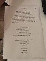 Sara Terrassa menu