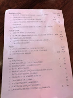 Luca's City menu