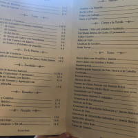 La Pescantina menu