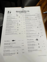 Desengaño 13 menu