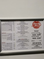 Aimia menu