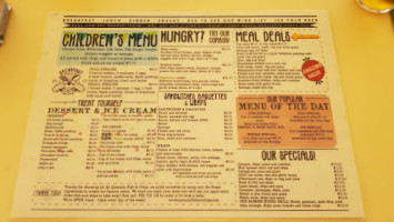 Quesada Fish Chips menu