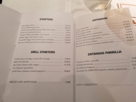 De Mario menu