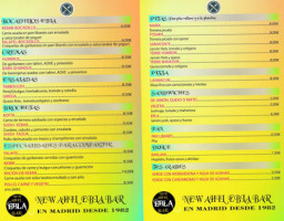 Ebla menu