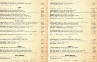 El Sortidor 1908 menu