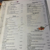 Limoncello menu
