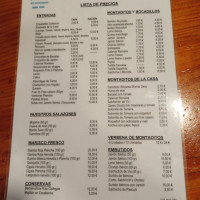 El Ferrao menu