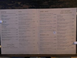 L'osteria menu