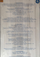 Azzurro menu