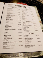 El Rodizio menu