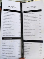 Aspic menu