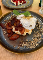 Waffle Cafe Comida