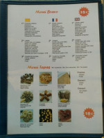 Restarurante Bravo menu