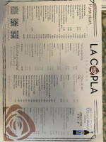 La Copla Taberna menu