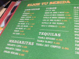 Mamalupe menu