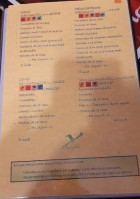 Xiringuito menu