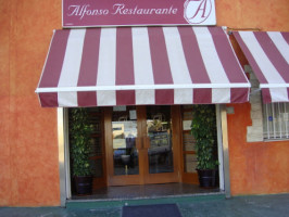 Alfonso outside