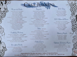 Casa Juanito Rascafria food