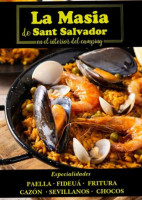 Del Camping Sant Salvador food