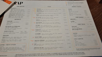 Nap Neapolitan Authentic Pizza menu