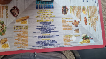 Los Molinos menu