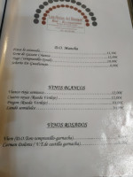 Los Arcos Del Bosque menu