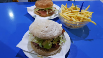 Burguer El Tejano food