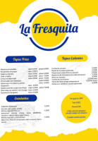 Cerveceria La Fresquita menu